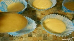 Кексы в бумажных формочках