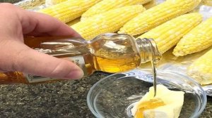 Кукуруза, запеченная с медом в духовке