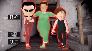 ЦЕЛАЯ СЕМЬЯ СТРАШНЫЕ СОСЕДИ ГРЕННИ - Neighbor's Family Secret Granny Escape