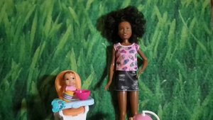 Обзор на куклу Барби-Няня Скиппер с младенцем и аксессуарами*Barbie Babysitter