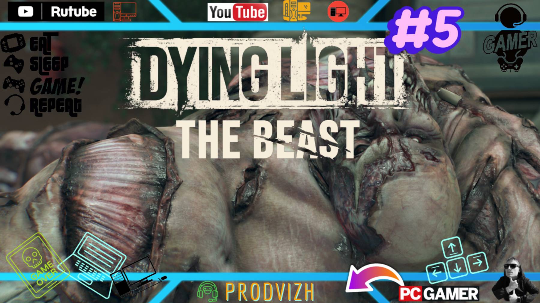 Прохождение Dying Light 3 - The Beast ►5 Вышка у библиотеки, транспорт химеры [4К]