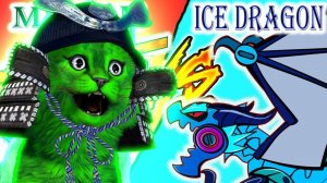 Приспешник против Ледяного Дракона AMEGA TOONS - РЕАКЦИЯ на Мультики про танки