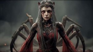 Queen of the Spiders  (Venomous Remix) Dark Fantasy Metal Music Video