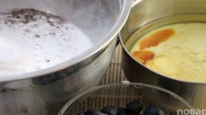 Кексы с голубикой