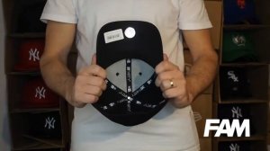 NEW ERA 39THIRTY NEW YORK YANKEES STRETCH BLACK/WHITE CAP