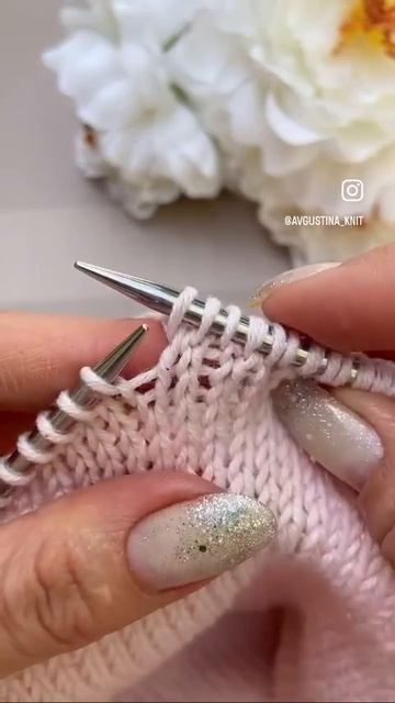 Интересный способ прибавокот Avgustina_knit 💕Сохраняйте! смотреть онлайн