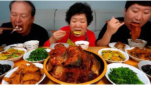 🔥🍲 Мукбанг и Mukbang : ДОМАШНЯЯ КОРЕЙСКАЯ ЕДА! Готовим скумбрию с кимчи по семейному рецепту