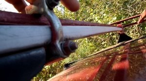 УМНОЕ РЕШЕНИЕ, КАК ЗАКРЕПИТЬ СТАРЫЙ БАГАЖНИК ТАКИМ СПОСОБОМ,