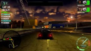NFSC Own The City (PSP, 2006) - Westside Loop (Arcade Race)