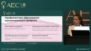 AEC-2025, СПб, Доклад Горбуновой К.А.
