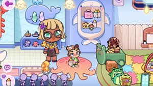 в садике в аватар world очень балонный  ребёнок