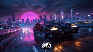 Full Speed Retro Outrun Synthwave Driving Mix