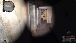 STALKER Живая Зона, осматриваем ДВУХЭТАЖНЫЕ КВАРТИРЫ.