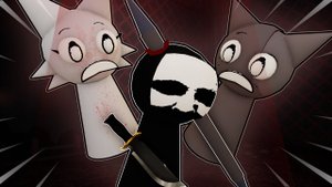 ГРЕЙ И ВЕНДА ПРОТИВ БЛЭКА ДООРС! Анимация дверей в Roblox | GRAY AND WENDA VS BLACK IN DOORS!