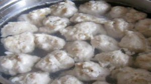 Куриные клецки