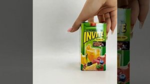 Растворимый напиток ИНВАЙТ INVITE Фруктовый Коктейль. Набор 24шт по 5гр. Сок из 90-х