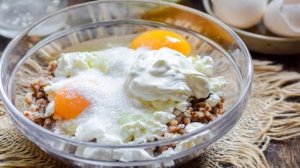 Крупеник с творогом