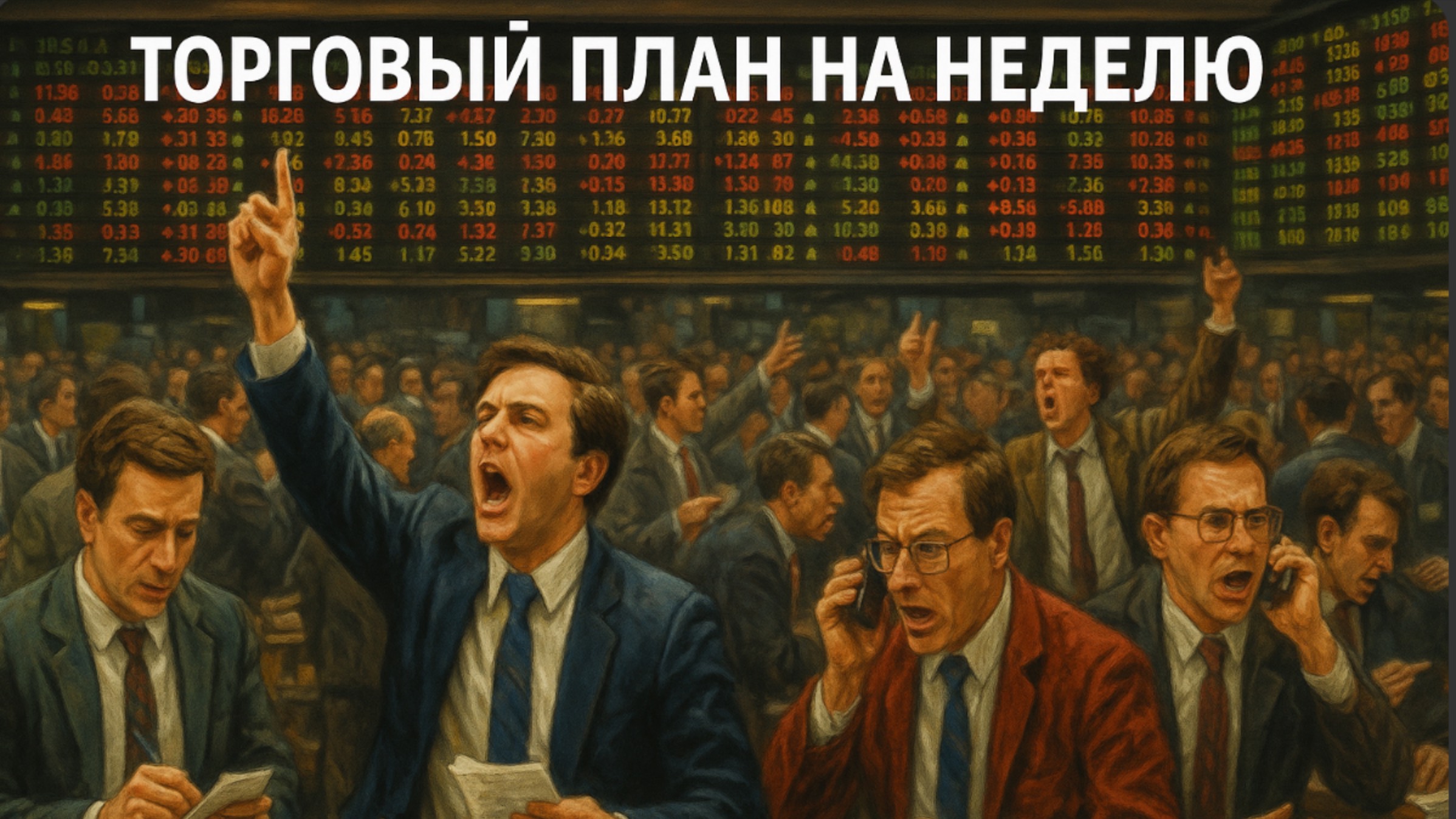 Торговый план на неделю с 22 сентября