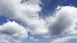 облака низко