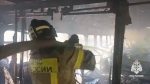 В МЧС рассказали подробности пожара в электричке Краснодар-1 — Новоминская