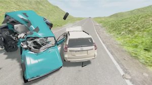 BeamNG Drive in slow motion #11 (BeamNG Drive в замедлении №11)