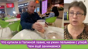 Что купили в Папиной лавке, на ужин пельмени с уткой, застряли в Воронеже