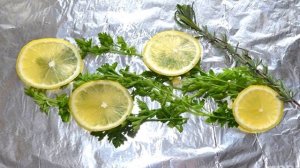 Карп с лимоном в духовке