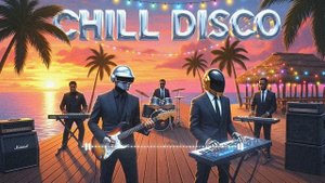 🌅 DAFT_PUNK  – Sunset Funk & Tropical Chill Disco Grooves on the Pier