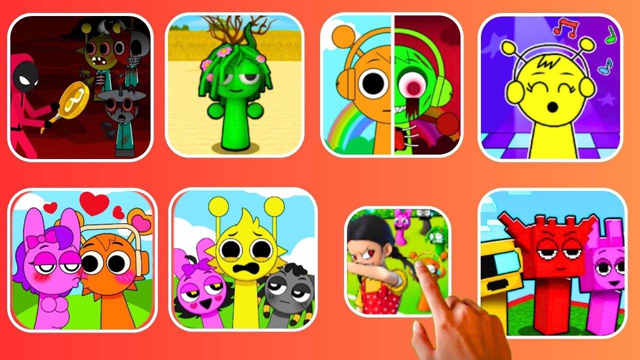 🌈Increibox Sprunki - Spranky Survival: 321 Run! смотреть онлайн