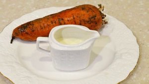 Морковный сок со сливками