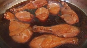 Куриные голени в соевом соусе