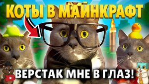 РЕАКЦИЯ НА ЕСЛИ БЫ КОТИКИ ХОДИЛИ В ШКОЛУ - УЧИТЕЛЬ МАЙНКРАФТА