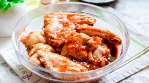 Крылышки в крахмале в духовке