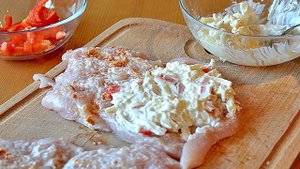 Куриные конвертики