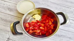 Мороженое с клубникой без перемешивания