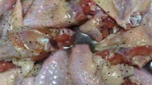 Крылышки в коптильне