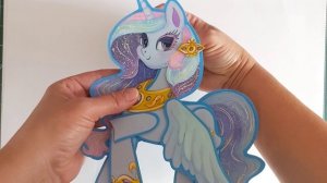 Обзор бумажной игрушки Пони-Принцессы.mp4