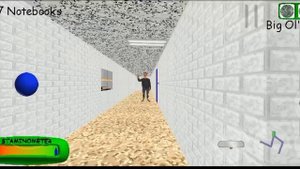 играю в baldi's basics and education and learning remastered android port!