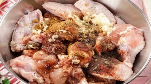 Крылышки в аэрогриле