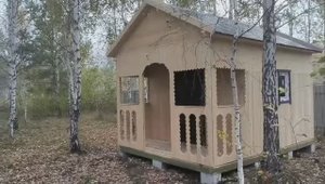 Дачный домик 3x4м.