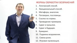 12. Алгоритм обработки возражений и 12 форм ответов на возражения