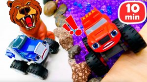 Видео про машинки – приключения Вспыша и другие Чудо машинки для мальчиков – Игры с машинками