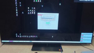 Артефакты+моргание SKYWORTH OLED 55" 55SXF9850