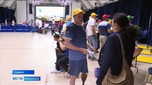 Суздаль принял фестиваль физкультуры и спорта ВОИ «Под золотыми куполами», ГТРК Владимир, 19.09.2025
