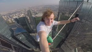 Мировой рекорд на башнях "Москва-сити"