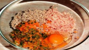 Куриные котлеты с гречкой