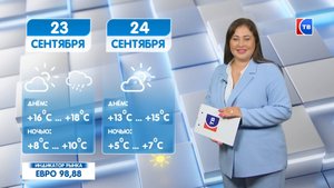 Прогноз погоды на 23 сентября