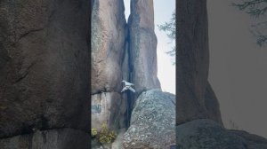 Дед Андроныч и скалы Перья.