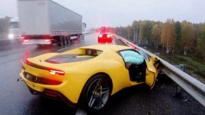 Аварии и ДТП НА ДОРОГАХ — летуны и водятлы не видят куда едут