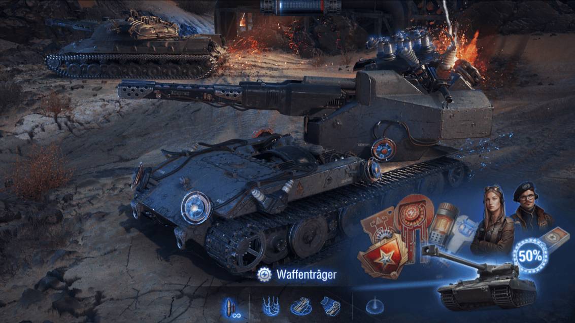 💥Мир танков 🎮В режиме: Ваффентрагер реванш. Проходим батлпас💥 смотреть онлайн